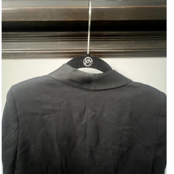 ZARA WOMEN’S LONG SLEEVE BLAZER, SIZE US XS, BLACK - Picture 9 of 11